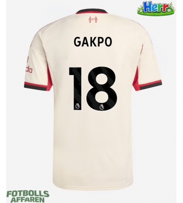 Liverpool Cody Gakpo #18 Bortatröja 2025-26 Kortärmad